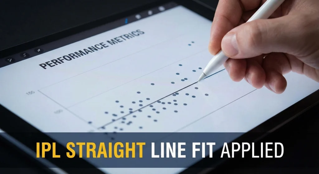 Applying the IPL Straight Line Fit to Performance Metrics