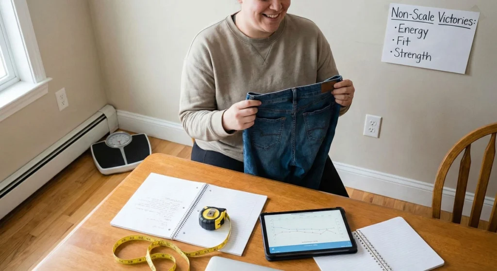 Assessing Progress Beyond the Scale-Why You Aren't Losing Weight in a Calorie Deficit