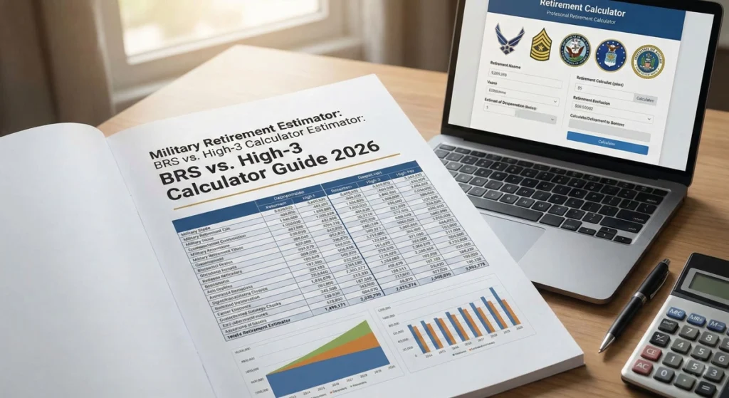 Military Retirement Estimator: BRS vs. High-3 Calculator Guide 2026