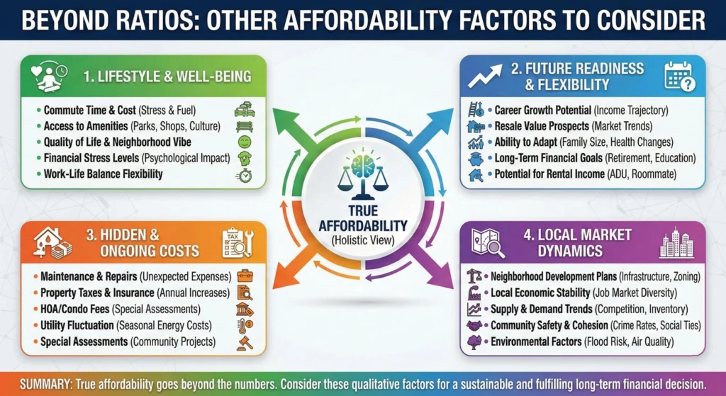 Beyond Ratios Other Affordability Factors to Consider-Infographic