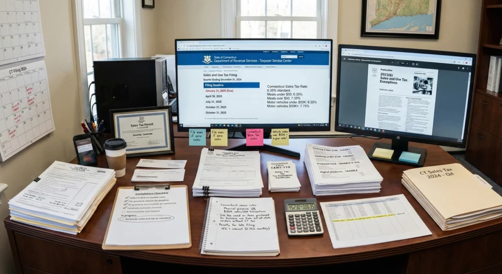 Connecticut Sales & Use Tax Compliance for Businesses