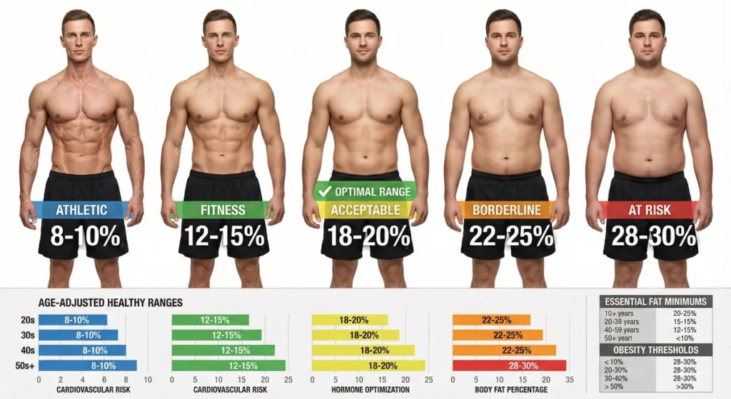 Determining Your Healthy Body Fat Range