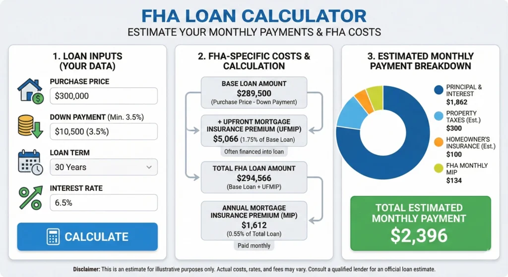 FHA Loan Calculator-infographic