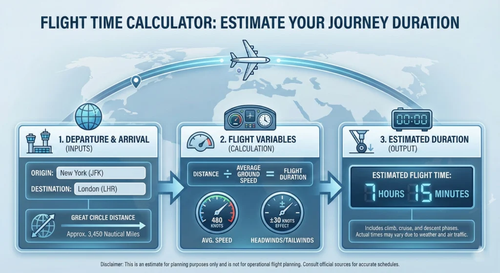 Flight Time Calculator-infographic
