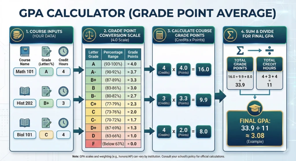GPA Calculator-infographic