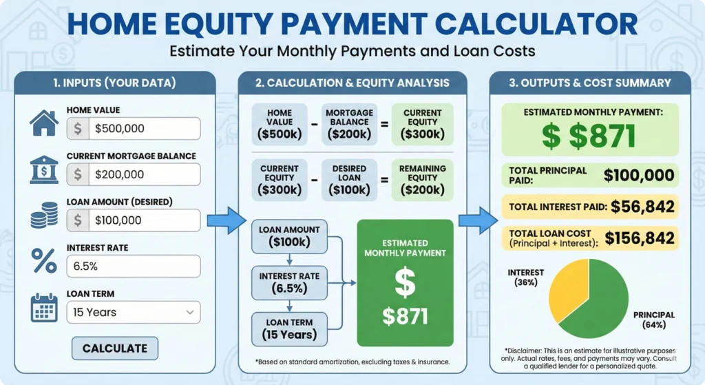 Home Equity Payment Calculator-infographic