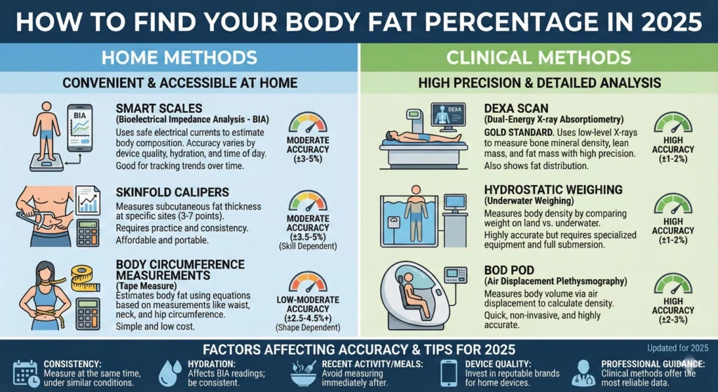 How to Find Your Body Fat Percentage in 2025 The Complete Guide to Accurate Measurement & Real Results-infographic