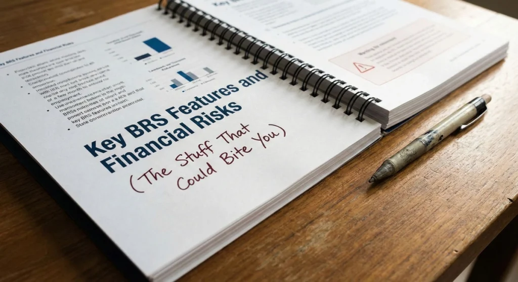 Key BRS Features and Financial Risks (The Stuff That Could Bite You)