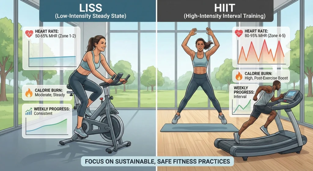 LISS vs. HIIT: Why Consistency Trumps Intensity for Long-Term Fat Loss