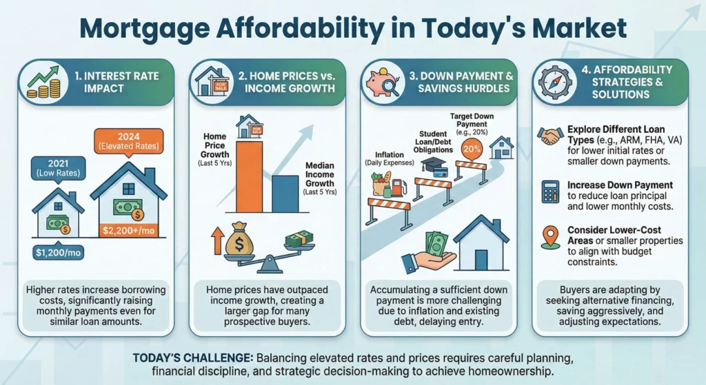 Mortgage Affordability in Today's Market Income Ratio Method-Infographic