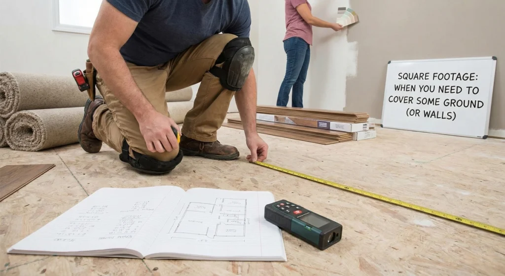 Square Footage When You Need to Cover Some Ground (or Walls)