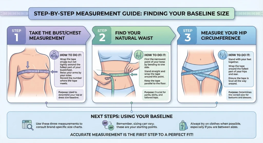 Step-by-Step-Measurement-Guide-Finding-Your-Baseline-Size-infographic Step-by-Step Measurement Guide Finding Your Baseline Size-infographic