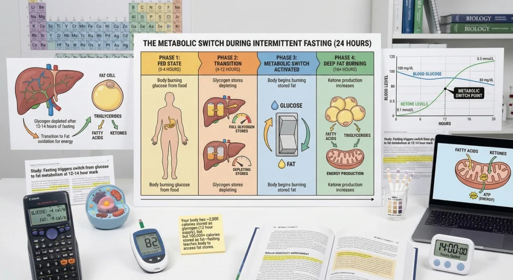 The Physiological Mechanism Metabolic Switching and Fat Burning