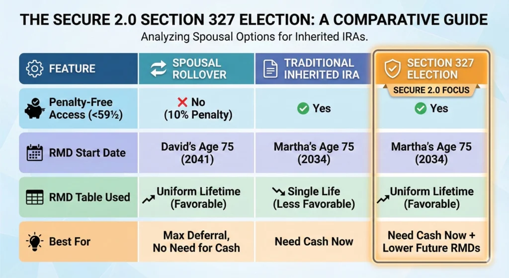 The SECURE 2.0 Section 327 Election-Infographic