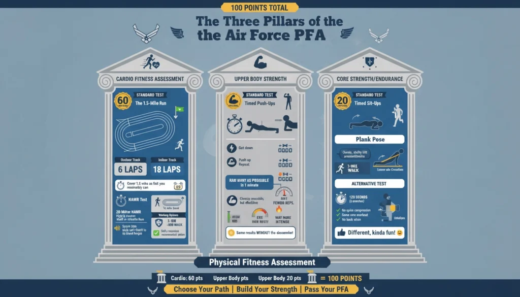 The Three Pillars of the Air Force PFA