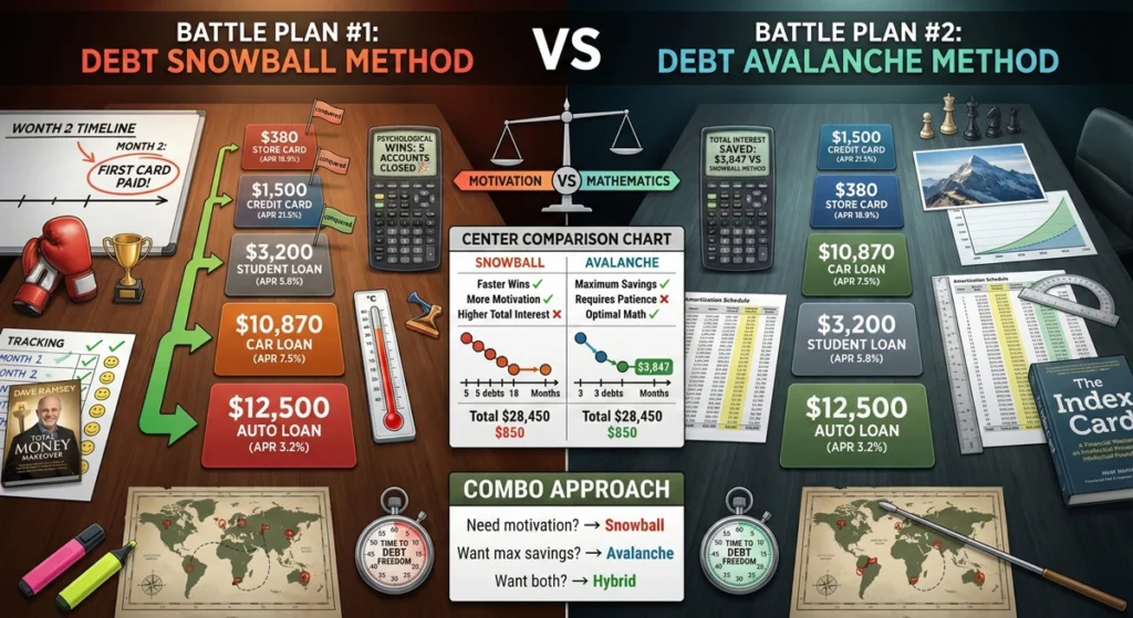 The Two Main Battle Plans-infographic