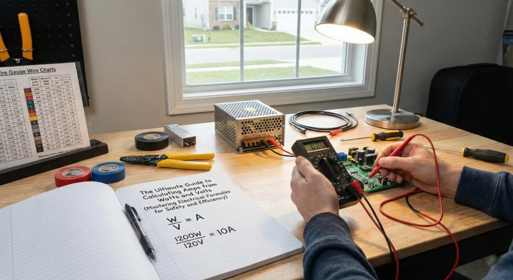 The Ultimate Guide to Calculating Amps from Watts and Volts (Mastering Electrical Formulas for Safety and Efficiency)