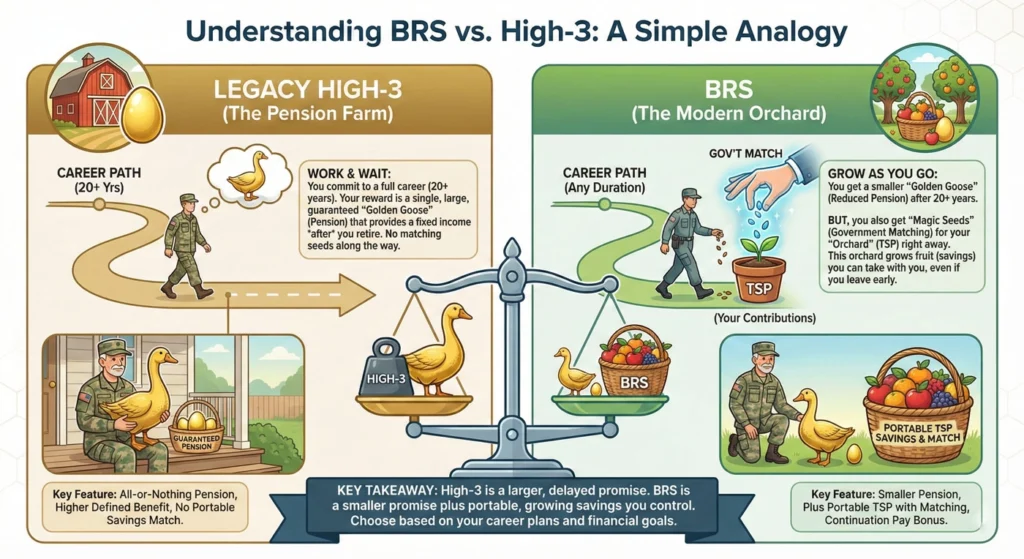 Understanding BRS vs. High-3 A Simple Analogy-infographic
