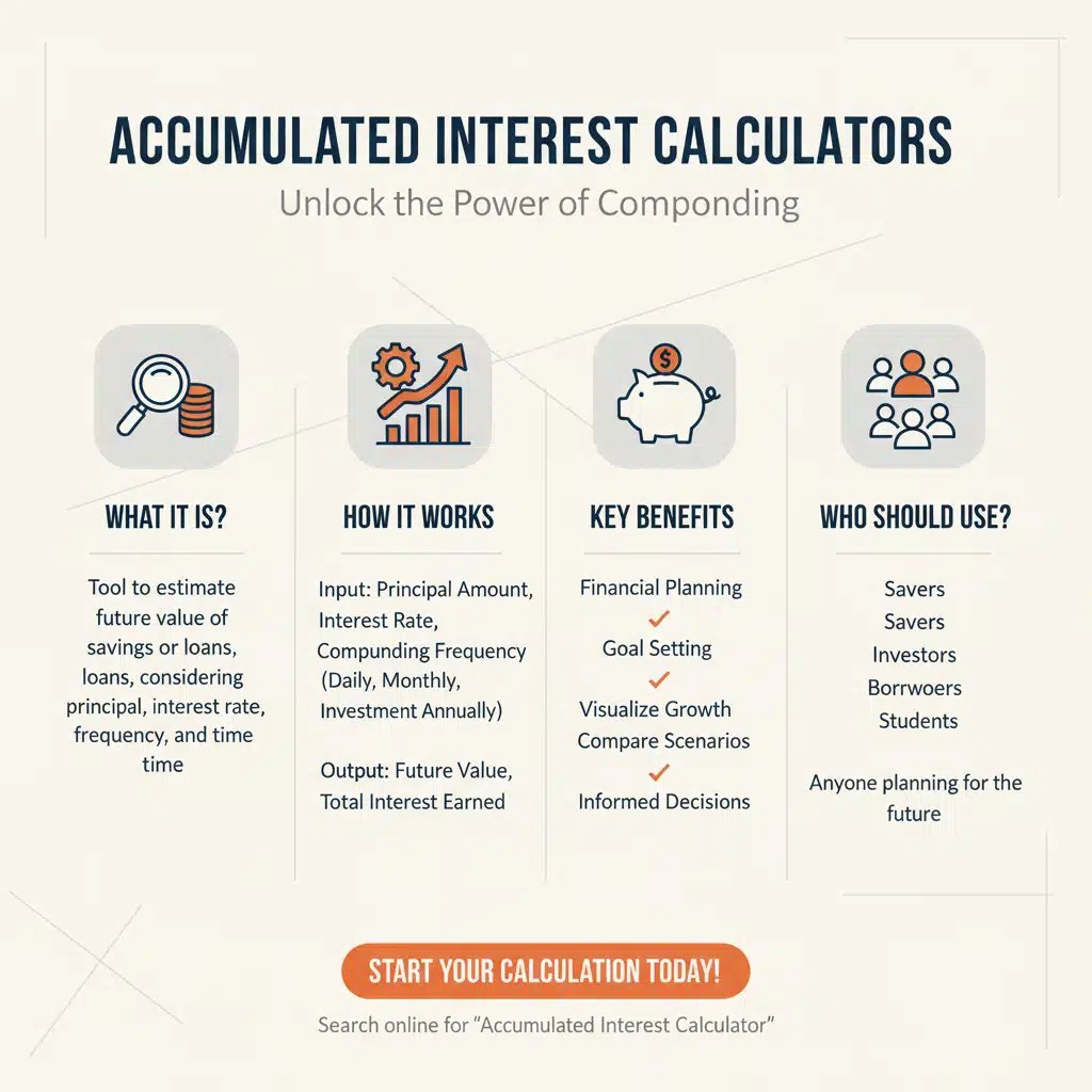 Accumulated Interest Calculators Accumulated Interest Calculators