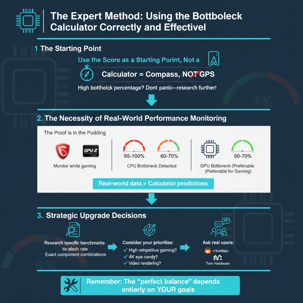 The Expert Method for Using Bottleneck Calculators
